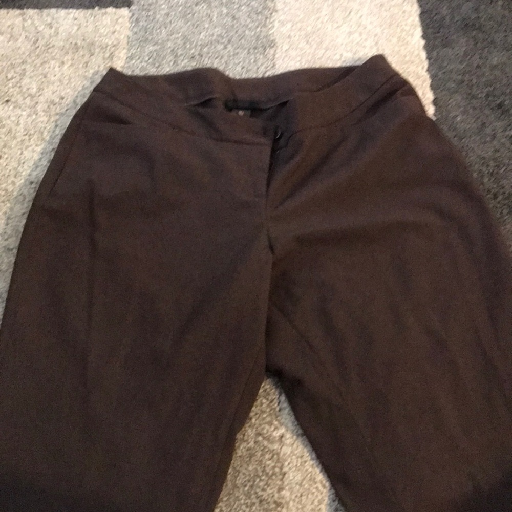Lane Bryant brown slacks